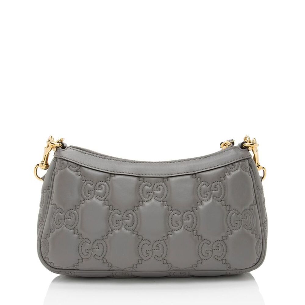 Gucci Jumbo GG Matelasse Leather Chain Small Crossbody - Picture 3 of 13